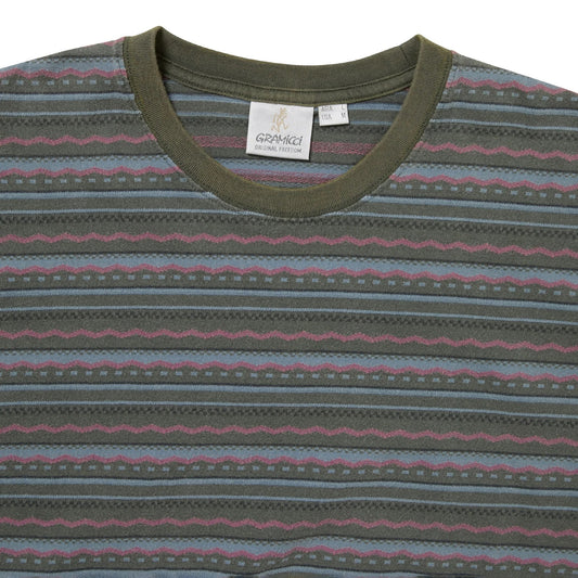 TNT X Gramicci Faded Striped Tee - Sage