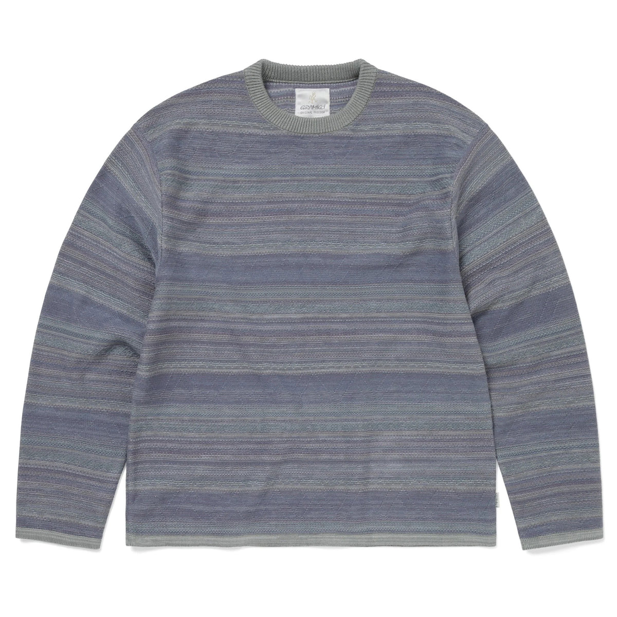 TNT X Gramicci Pattern Knit Crew - Sage
