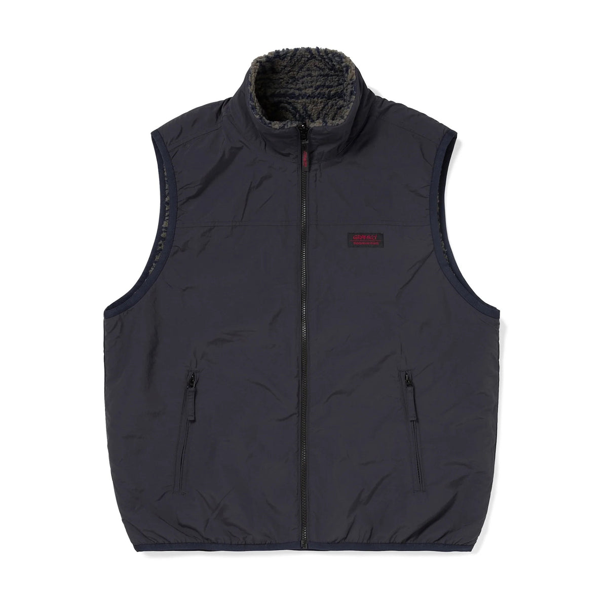TNT X Gramicci Reversible Fleece Vest - Navy