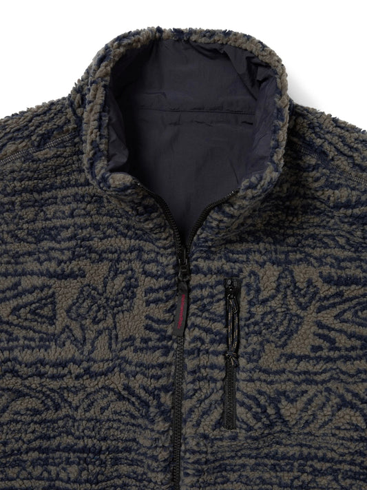 TNT X Gramicci Reversible Fleece Vest - Navy