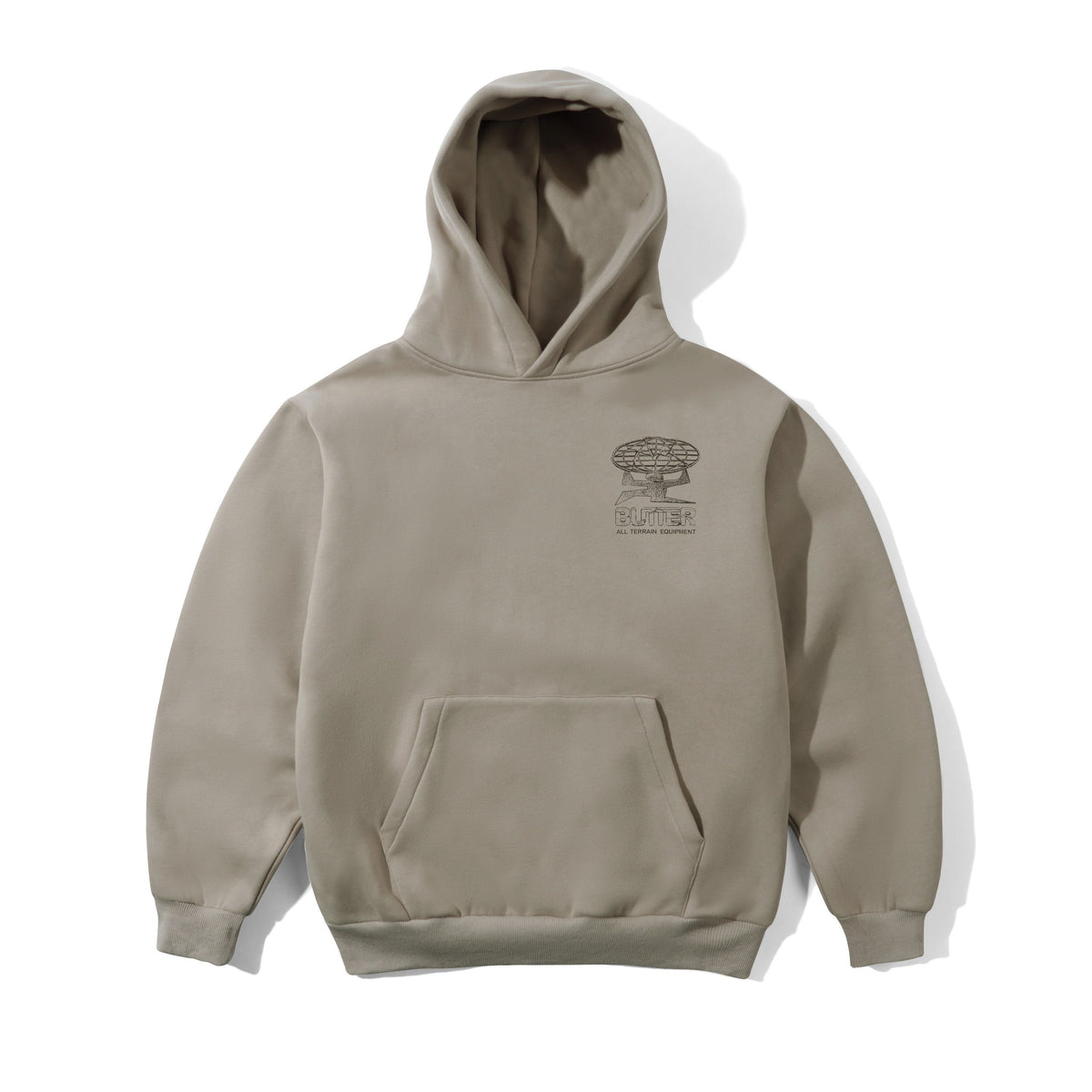 Terrain Pullover Hood - Stone
