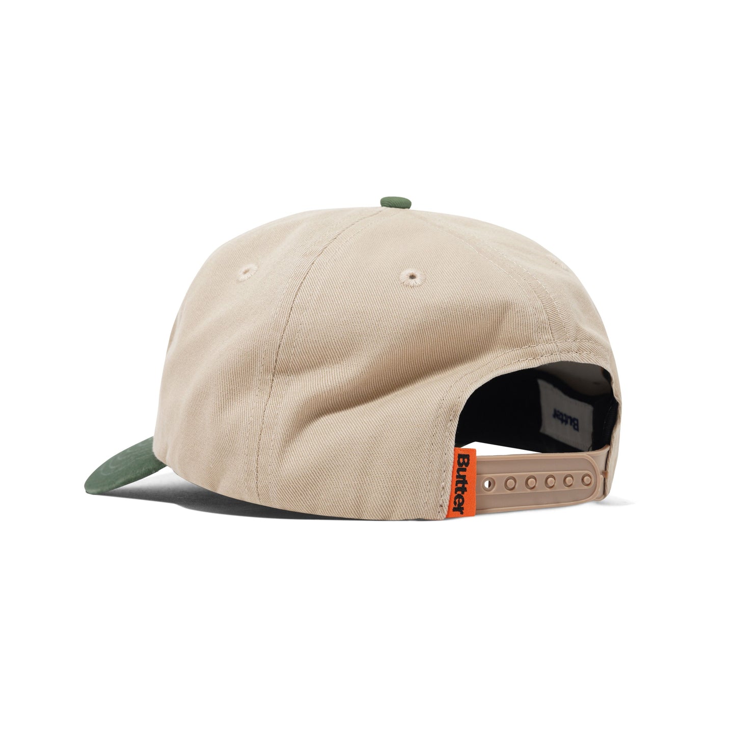 Tide 5 Panel Cap - Washed Tan / Seaweed