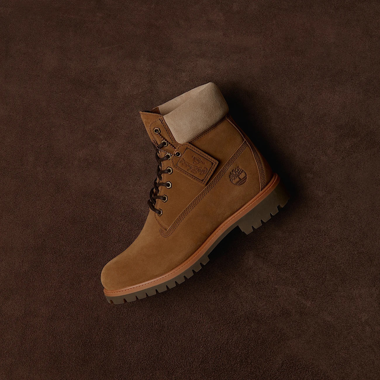 Premium 6” Lace Up Waterproof Boot - Medium Brown Suede