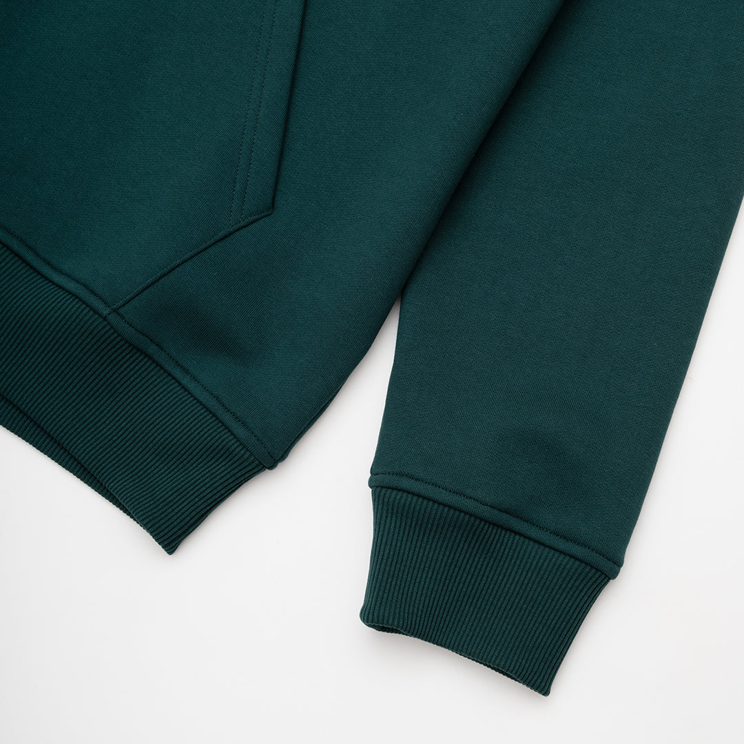 Verkin Hoodie - Deep Green
