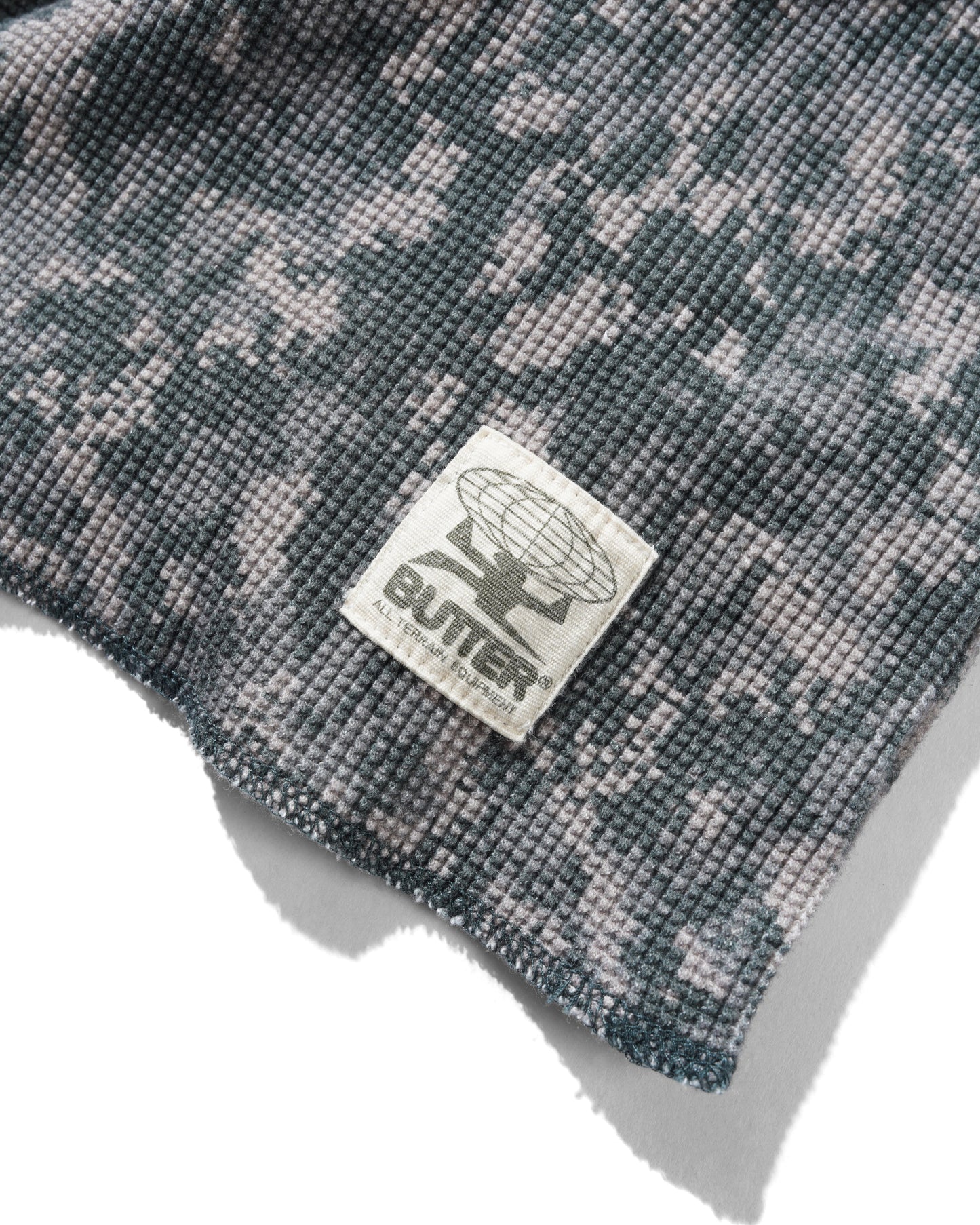 Waffle L/S Top - Digital Camo