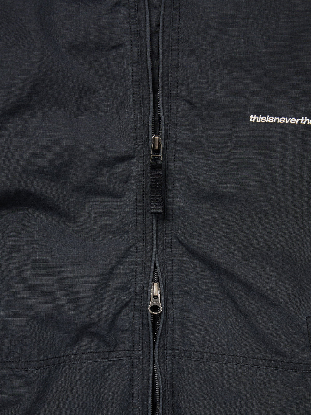 Washed Down Puffer Jacket - Black