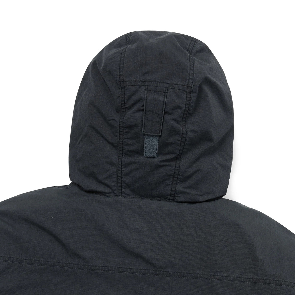 Washed Down Puffer Jacket - Black