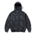 Woods Camo Zip-Thru Hood - Washed Black
