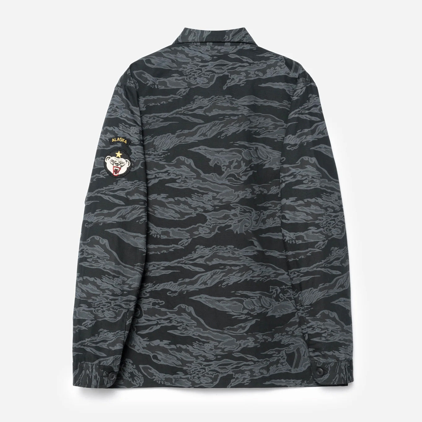 7147 Bonsai Tigerstripe L/S Utility Shirt - Subdued Night