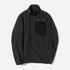 7580 DWR Hemp Asym Wind Breaker - Black