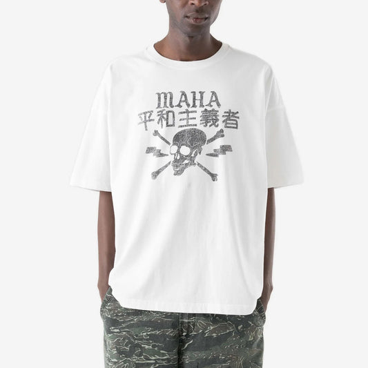 7769 Maharishi Skull S/S T-Shirt - White