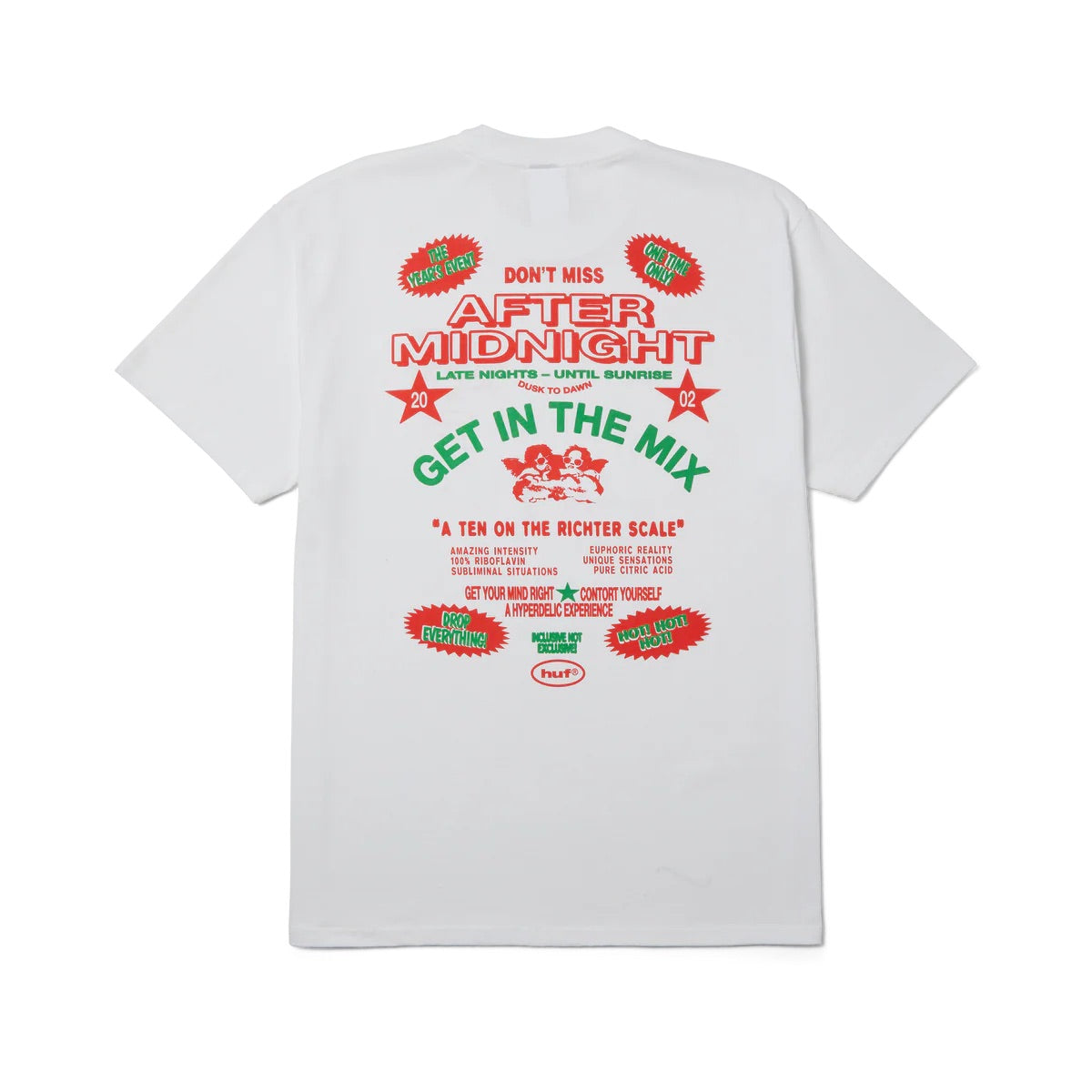 After Midnight SS Tee -  White