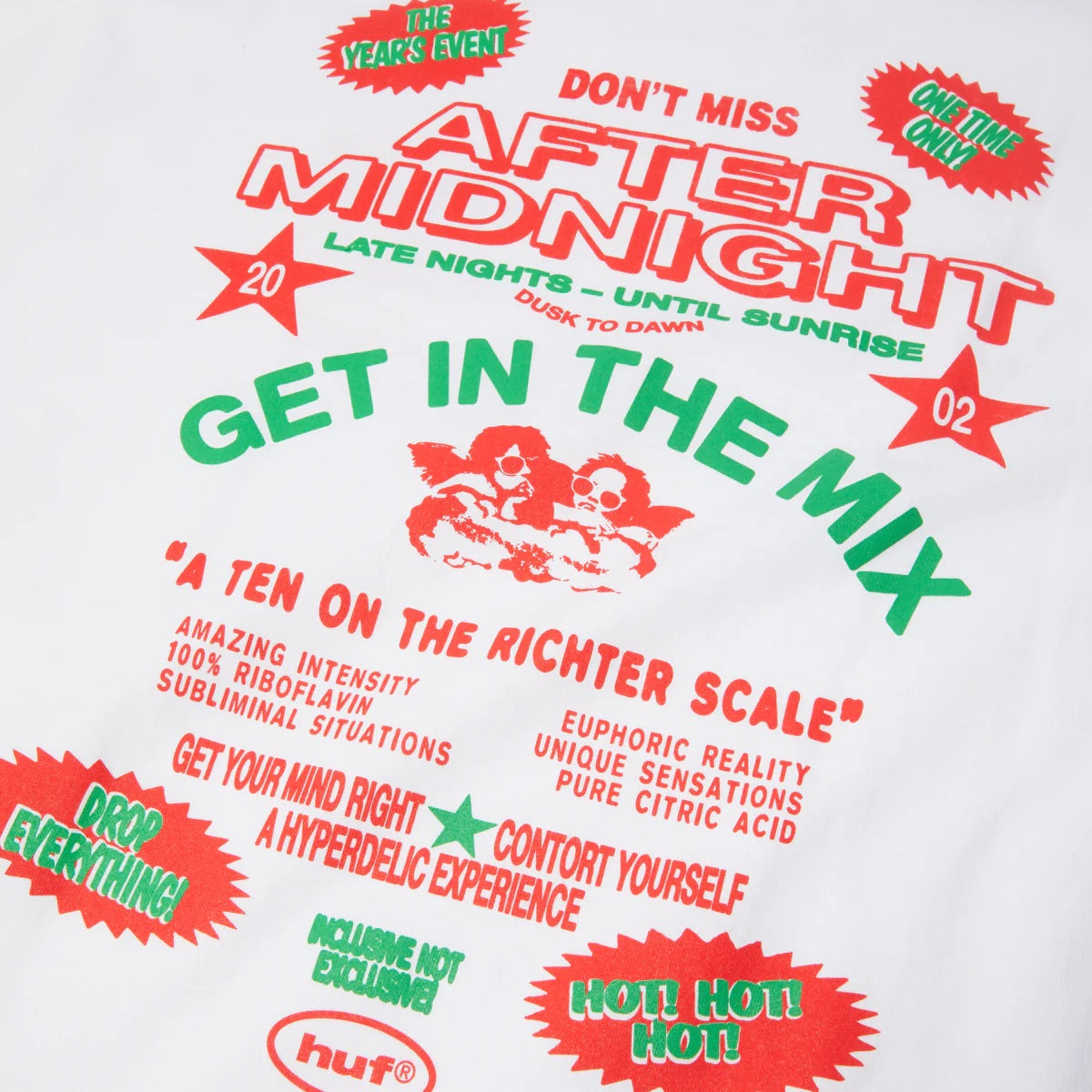 After Midnight SS Tee -  White