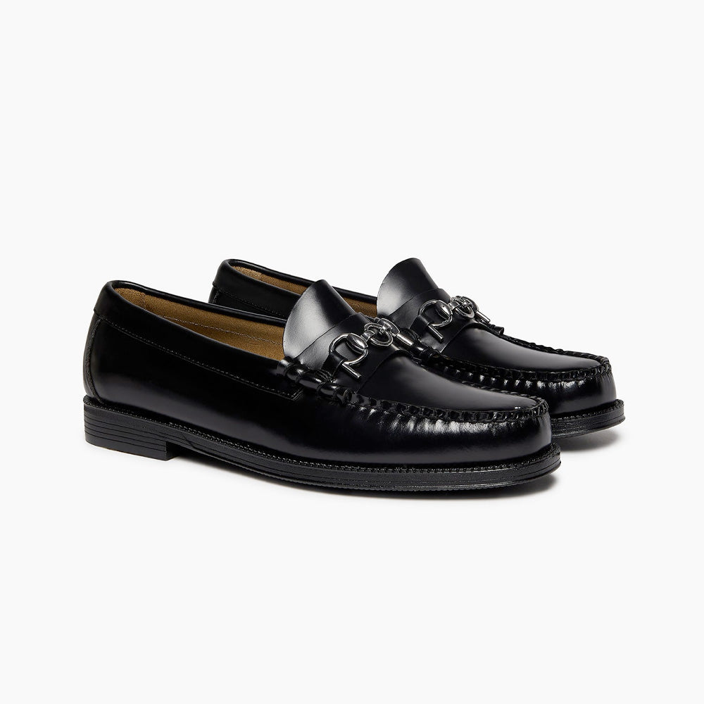 G.H. Bass X POP Trading Company Easy Weejun Lincoln - Black Leather