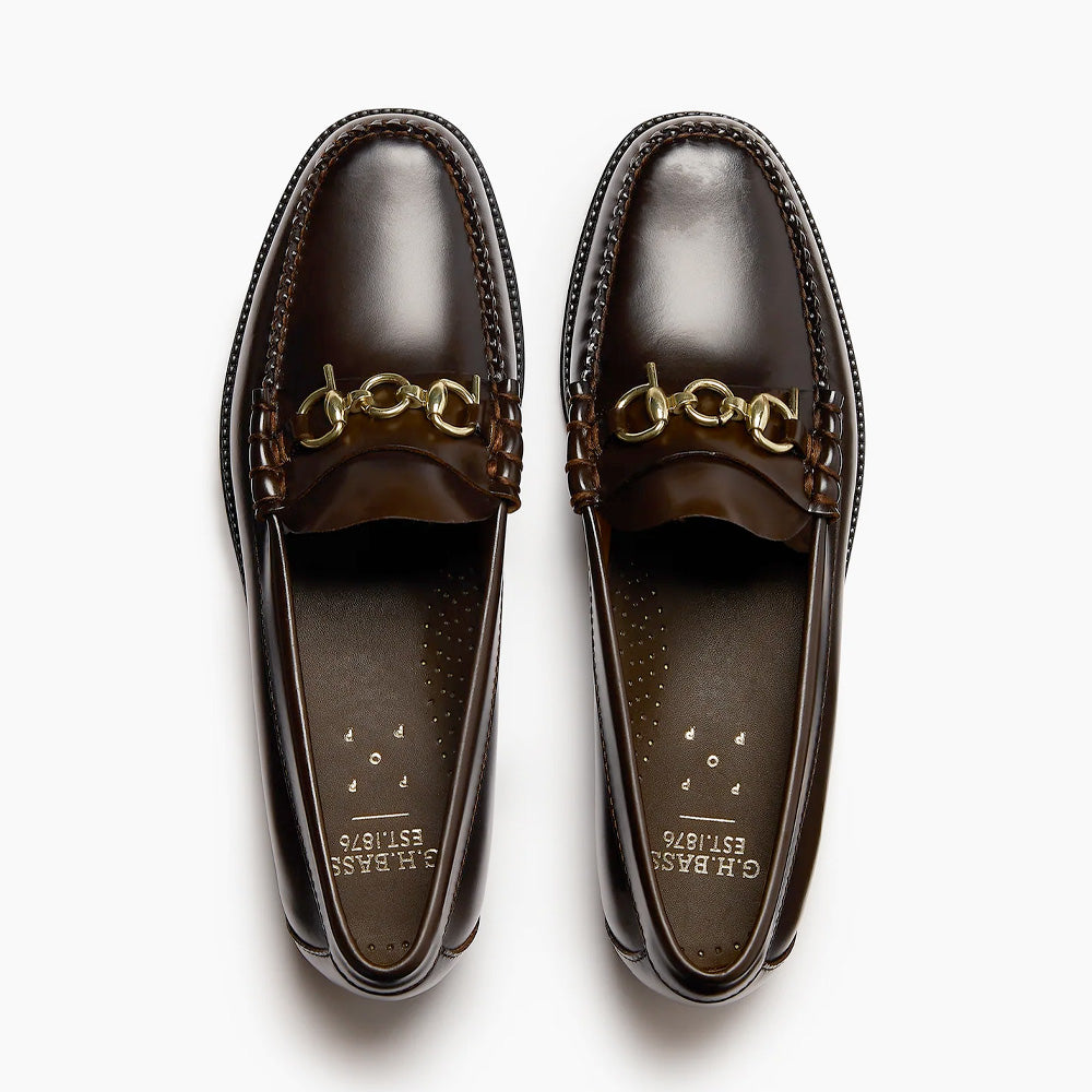 G.H. Bass X POP Trading Company Easy Weejun Lincoln - Chocolate Leather