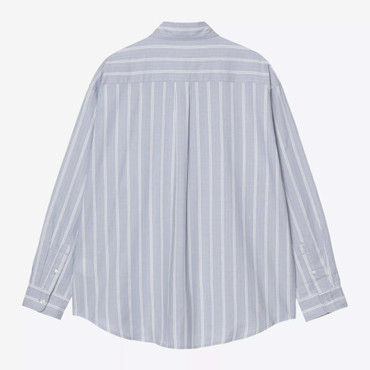 L/S Beale Shirt - Beale Stripe / Gentle Blue