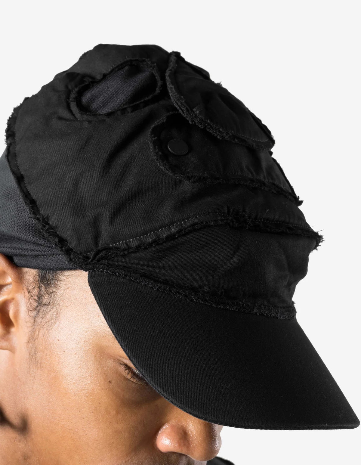 7694 Cordura WR E.C.W.S Cap / Mask - Black