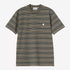 S/S Bronson T-Shirt, Bronson Stripe - Cypress