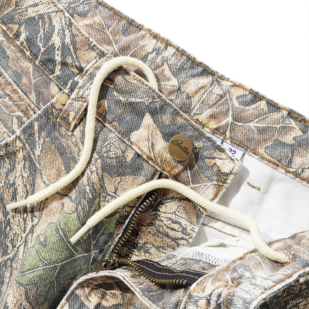 Carpenter Denim Jeans - Forest Camo