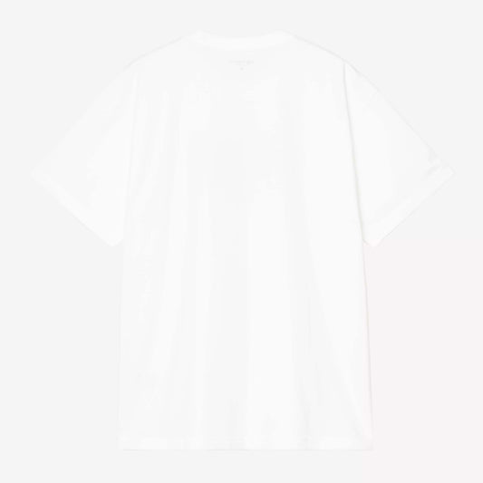 S/S Cloud Script T-Shirt - White