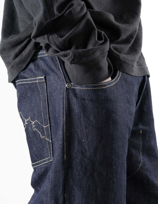 1484 Hemp Denim 7 Pocket Jeans - Indigo