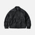 Destroyed Cowhide Leather Jacket - Washed Black
