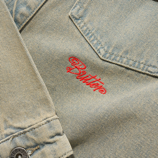 Garage Denim Jacket - Sunfade Blue