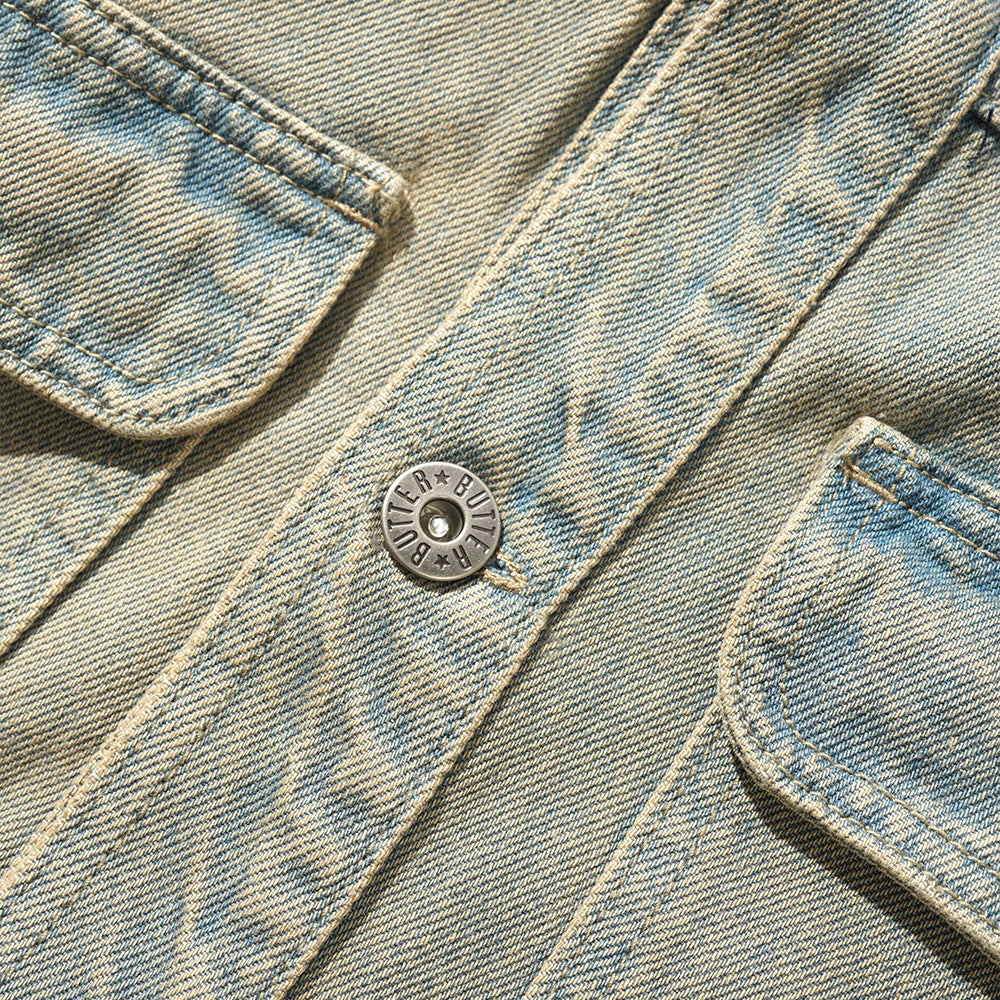 Garage Denim Jacket - Sunfade Blue