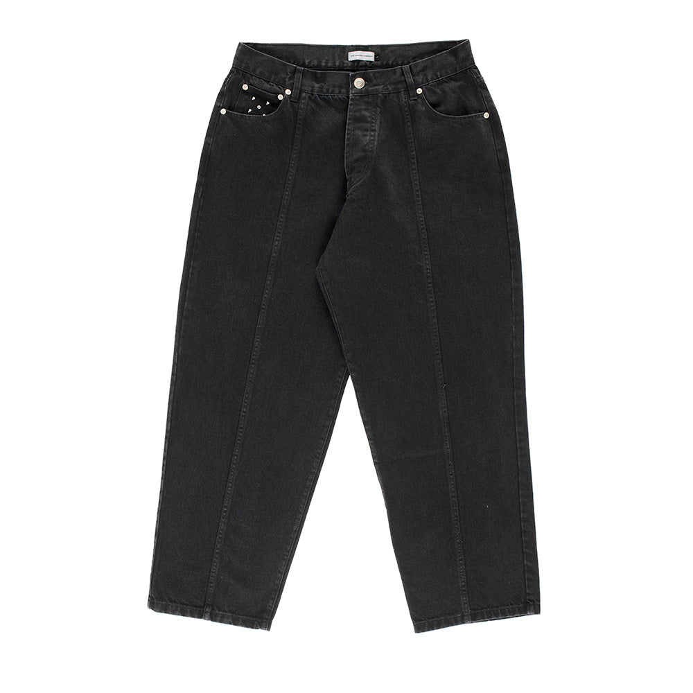 DRS Denim Seam Pants - Washed Black Denim