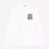 L/S Emerge T-Shirt - White, Stone Washed