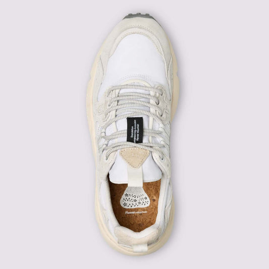 Yamano 3 Uni Suede / Nylon - White / Off White