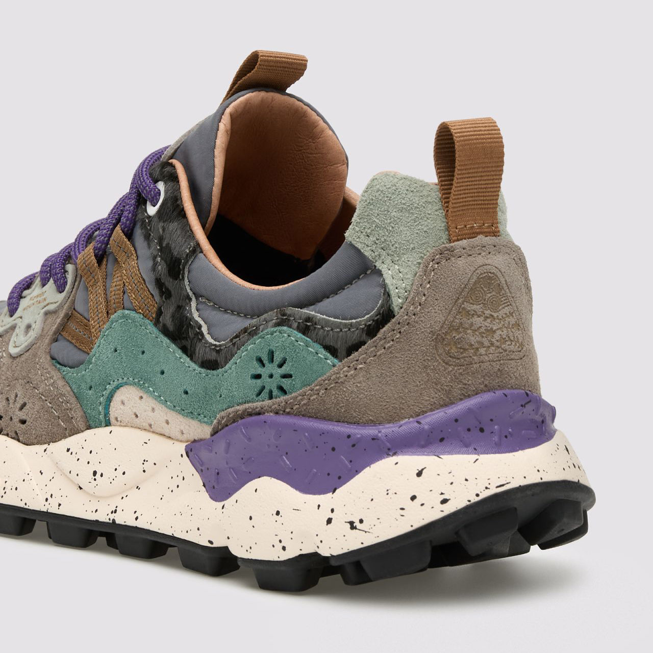 Yamano 3 Uni - Suede / Pony Hair / Nylon - Dark Grey / Anthracite / Bottle