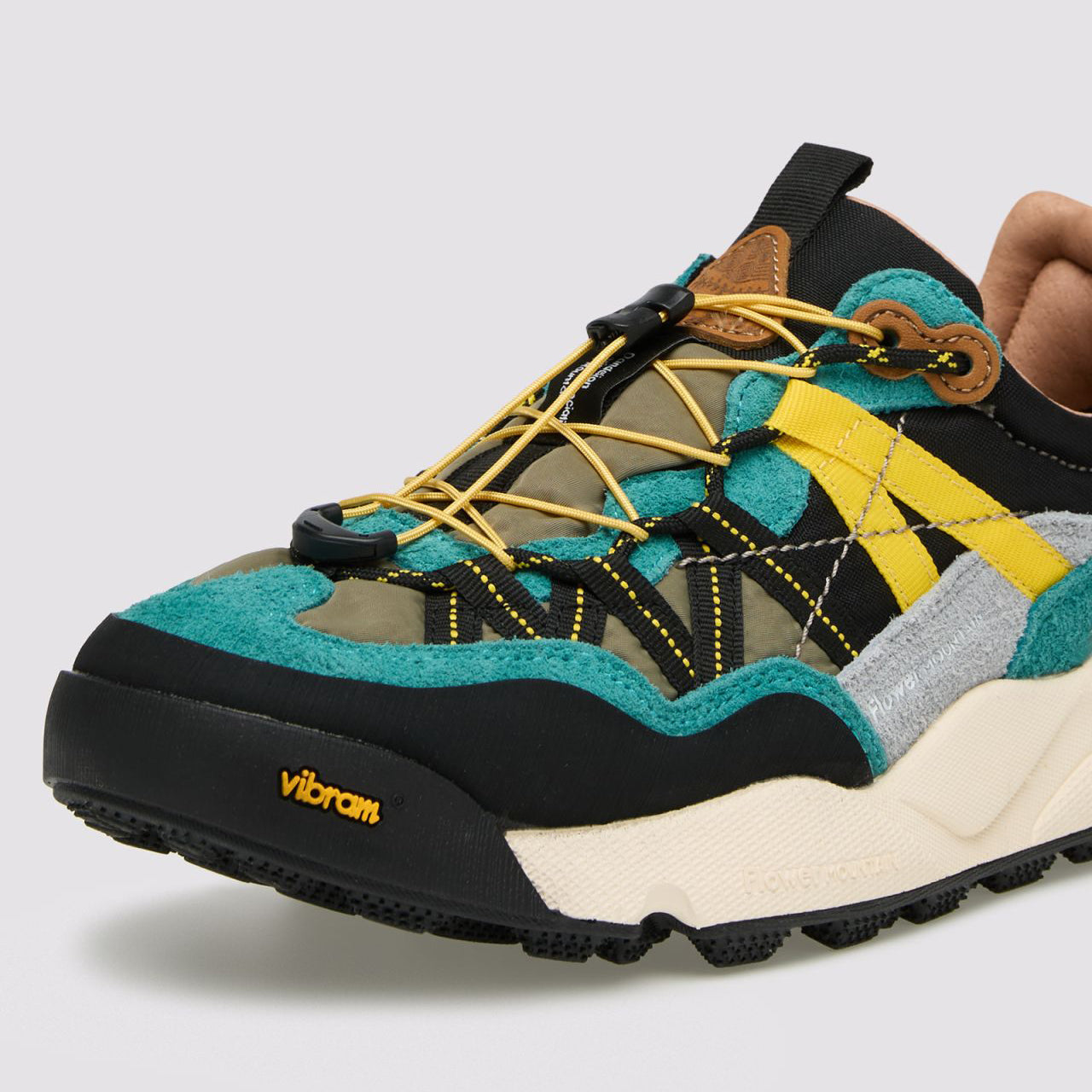 Iwano 2 Uni, Suede / Nylon - Black / Dark Grey / Petrol