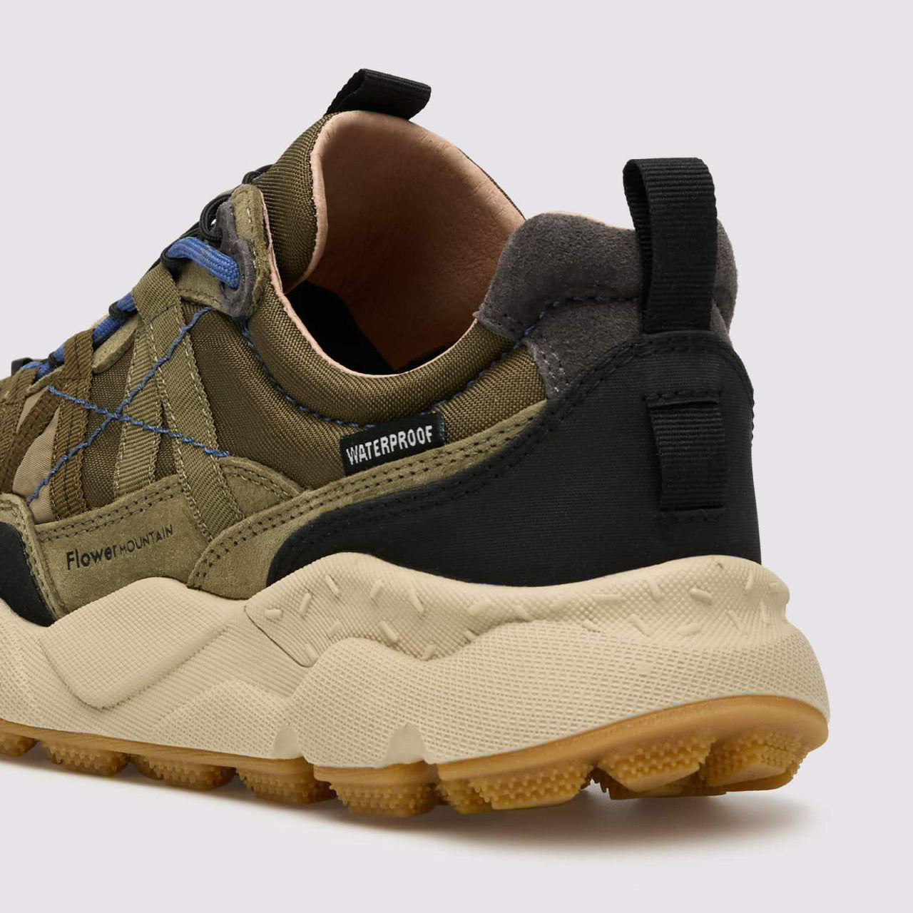 Iwano 2 Uni, Suede / Nylon / Fabric - Military / Black