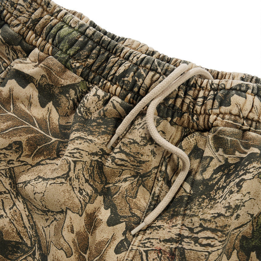 Fleece Shorts - Forest Camo