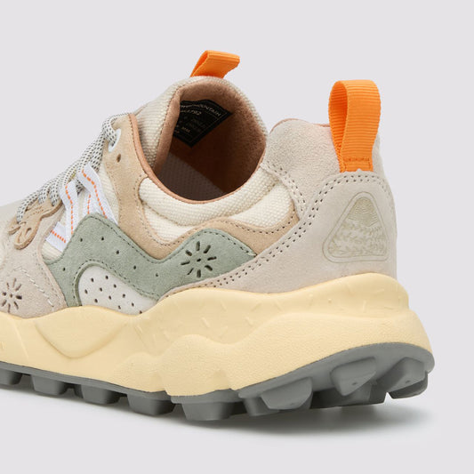 Yamano 3 Uni, Suede / Canvas - Off White / Sage