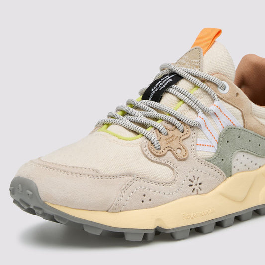 Yamano 3 Uni, Suede / Canvas - Off White / Sage