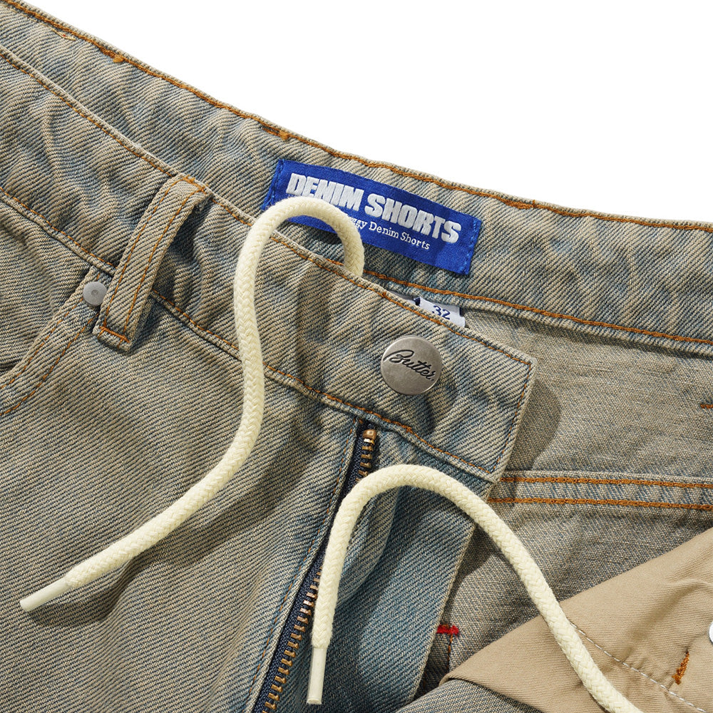 Garage Denim Shorts - Sunfade Blue