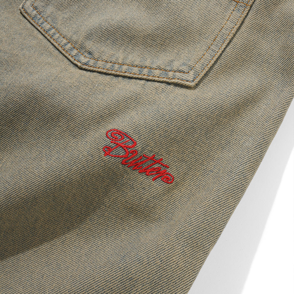 Garage Denim Shorts - Sunfade Blue