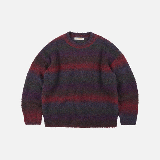 Gradation Boucle Knit - Purple
