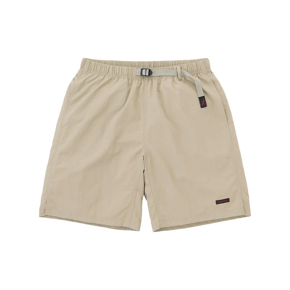 Nylon Packable G-Short - Milk Tea