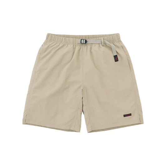 Nylon Packable G-Short - Milk Tea