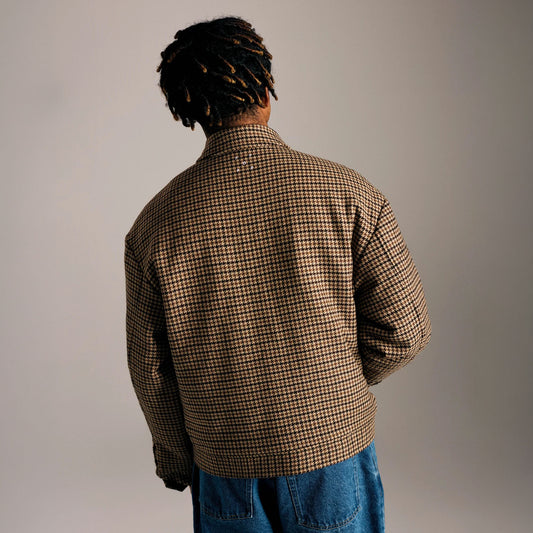 Harrington Jacket - Houndstooth