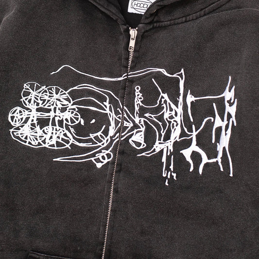 LgHill Hoodie - Black Wash