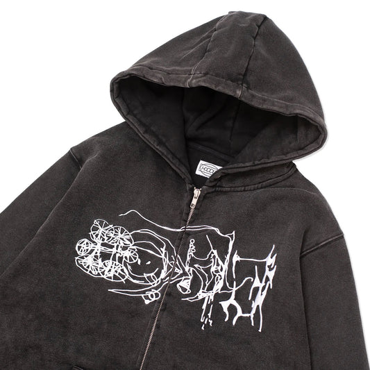 LgHill Hoodie - Black Wash