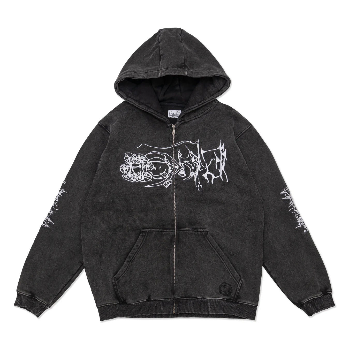 LgHill Hoodie - Black Wash