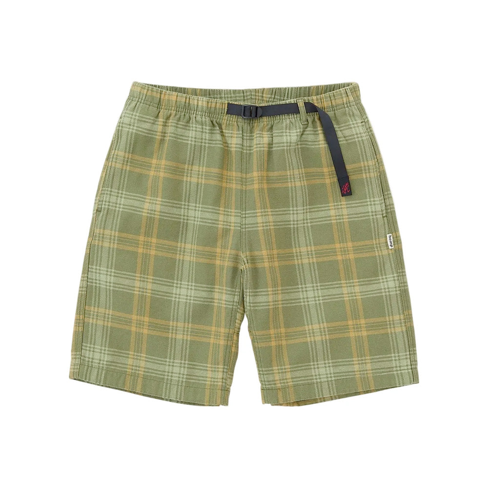 Hemp G-Short - Plaid