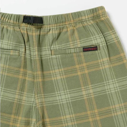 Hemp G-Short - Plaid