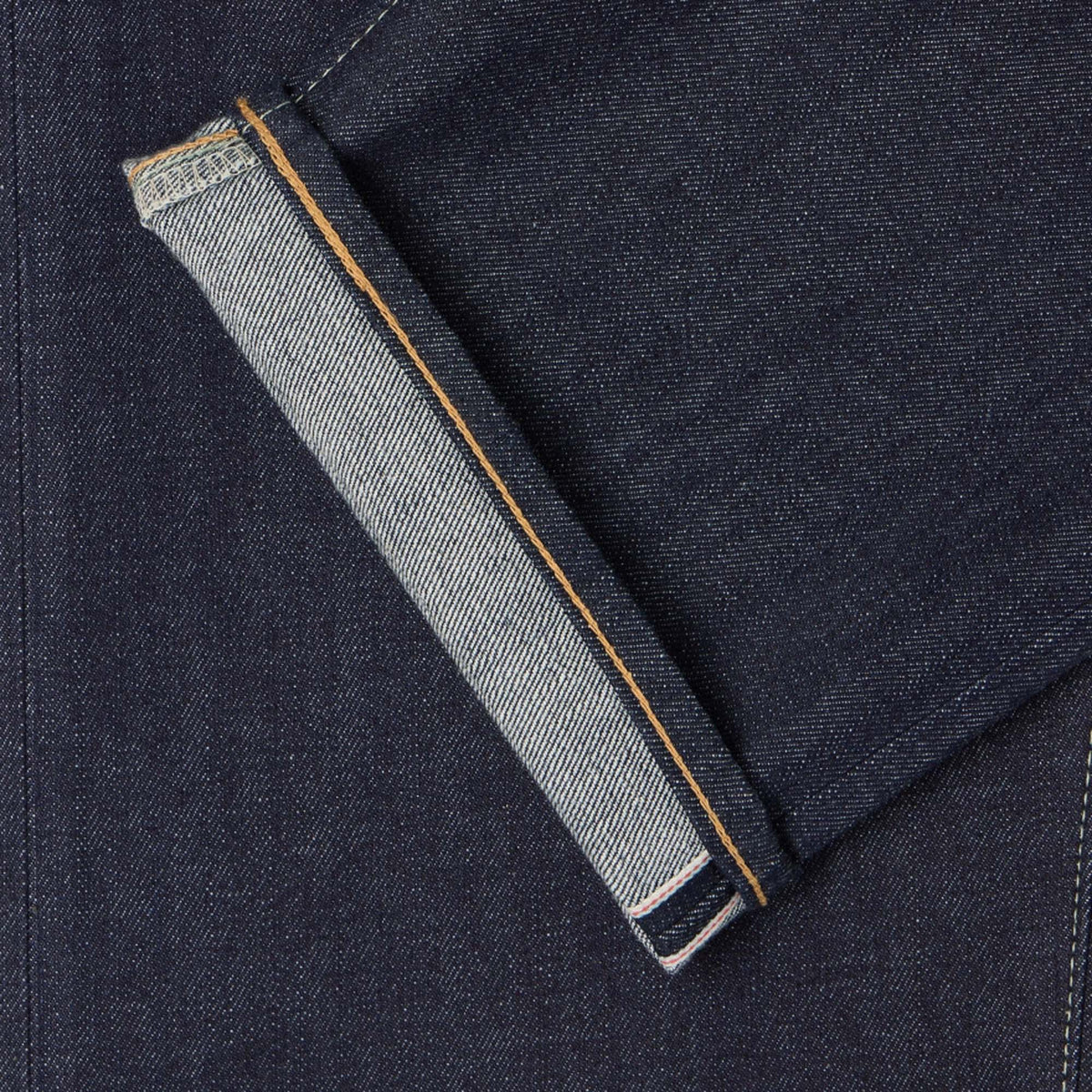 Loose Fit - Kurabo, Recycle Denim, Red Selvage, 14oz - Blue Unwashed