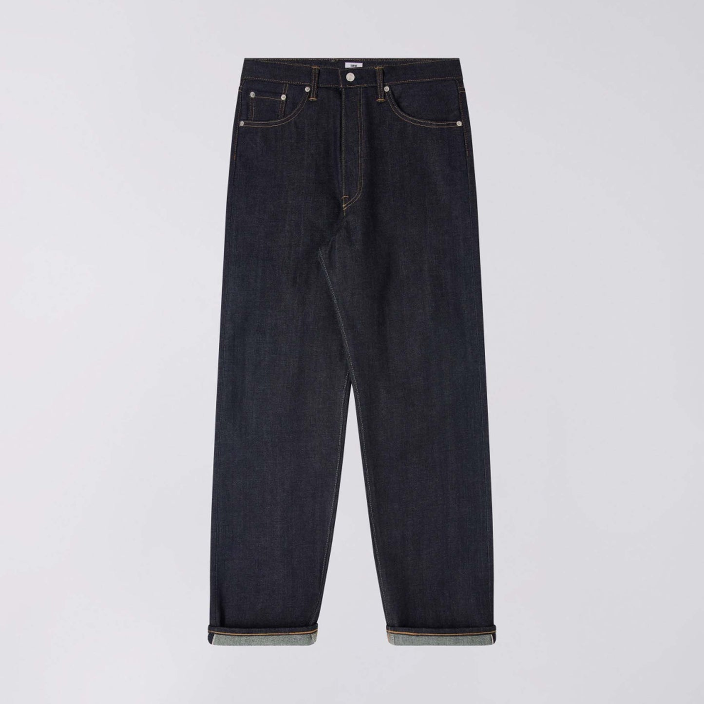 Loose Fit - Kurabo, Recycle Denim, Red Selvage, 14oz - Blue Unwashed